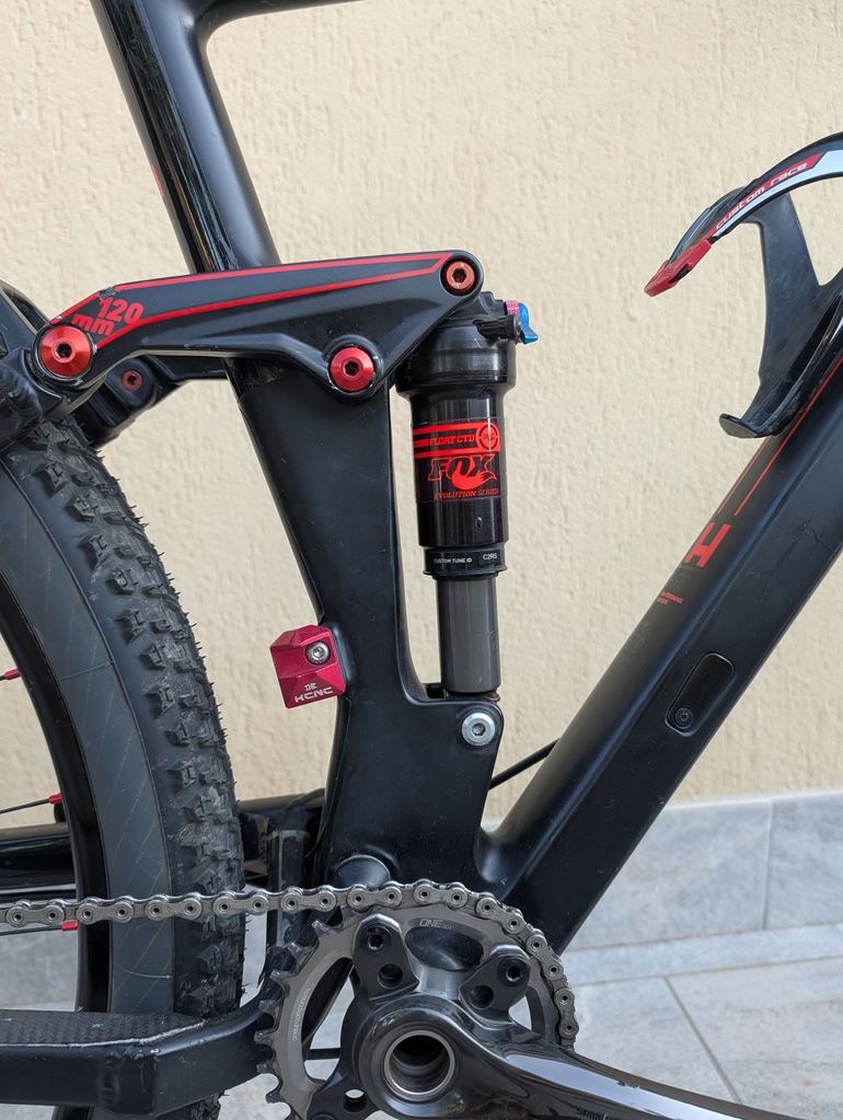 Gebrauchtes CUBE STEREO 120 HPC SL 2017 2017 Mountainbike, Schwarz, 27.5, 29 — Bild 4 von 9