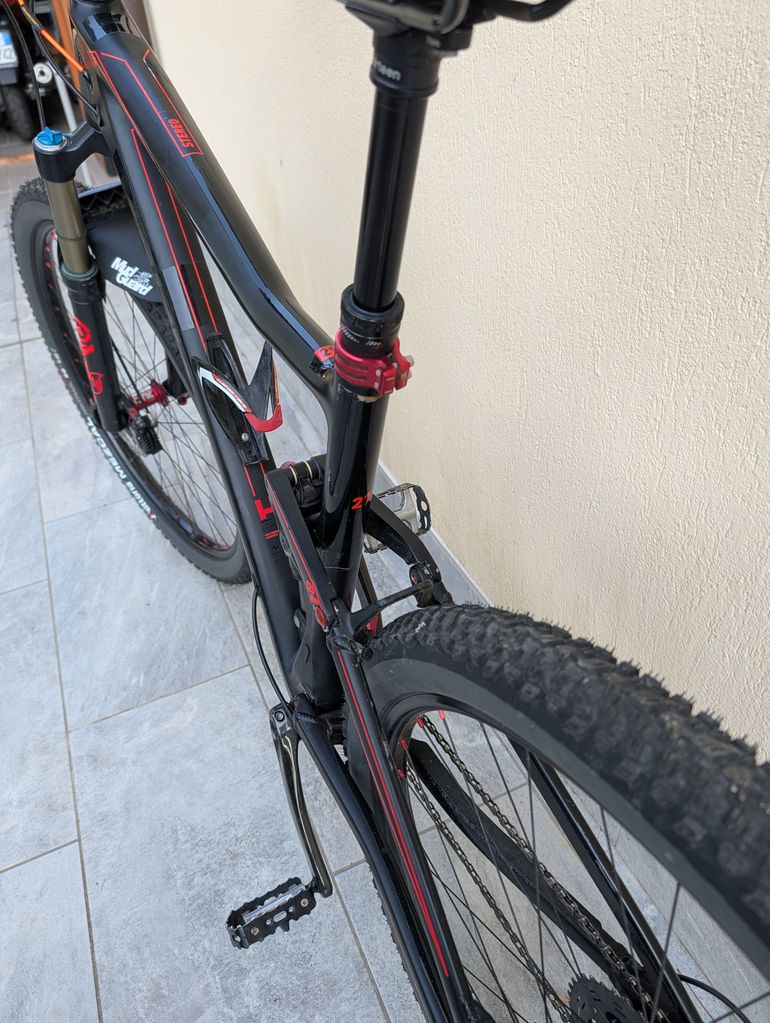 Gebrauchtes CUBE STEREO 120 HPC SL 2017 2017 Mountainbike, Schwarz, 27.5, 29 — Bild 8 von 9