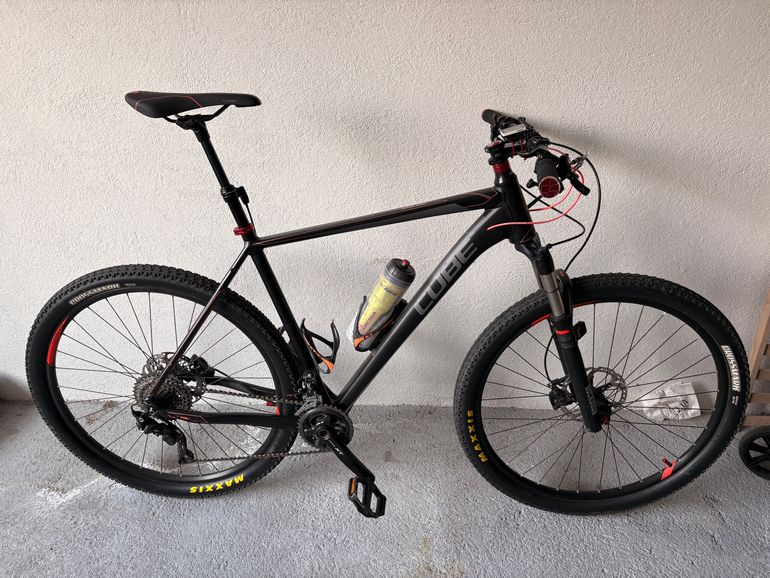 Used CUBE RACE ONE 2018 2018 Mountainbike, Black, 27.5 — image 3 of 5
