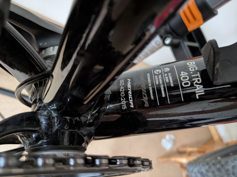 Merida BIG.TRAIL 400 2022 2022 Mountainbike usato, Nero — immagine 3 di 14