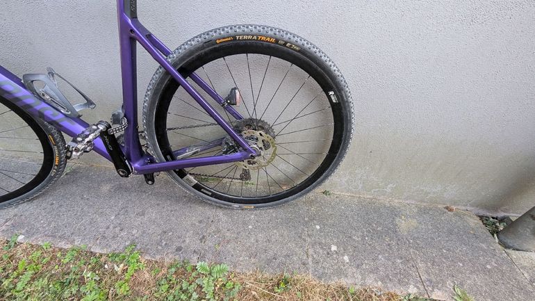 Rose Backroad Shimano GRX 2020 Road & Gravel usato, Viola — immagine 8 di 11