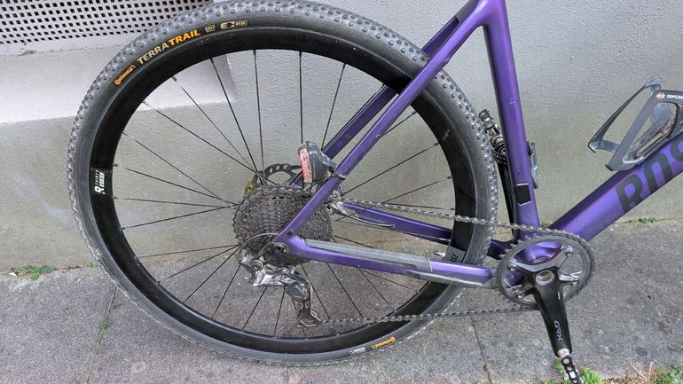 Rose Backroad Shimano GRX 2020 Road & Gravel usato, Viola — immagine 3 di 11