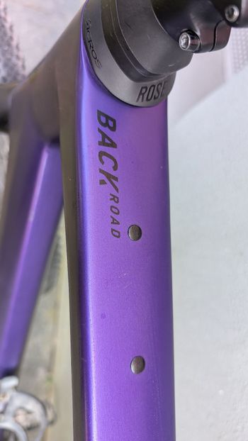 Rose Backroad Shimano GRX 2020 Road & Gravel usato, Viola — immagine 10 di 11