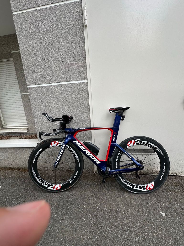 Tweedehands Merida Warp Shimano Dura Ace Di2 2019 Road & Gravel — afbeelding 3 van 3
