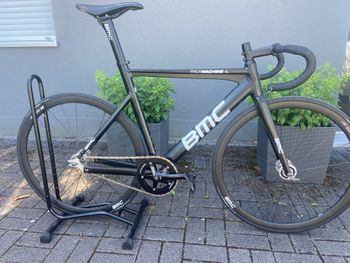 Tweedehands BMC Trackmachine AL ONE 2024 Frameset 2024 Road & Gravel