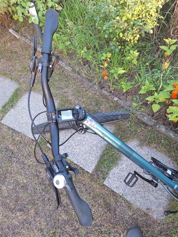 Gebrauchtes CUBE Nature Shimano Deore XT 2024 Urban, Grün — Bild 8 von 11