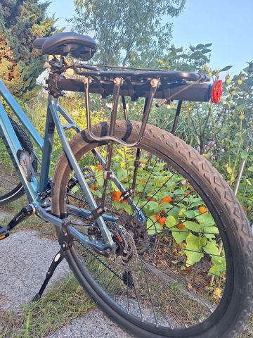 Gebrauchtes CUBE Nature Shimano Deore XT 2024 Urban, Grün — Bild 10 von 11