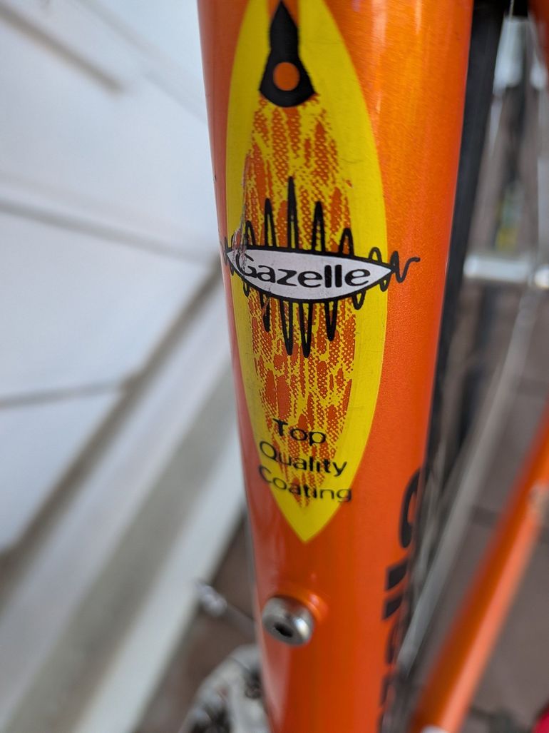 Used Gazelle Primavera 2000 Road & Gravel, Orange — image 7 of 20