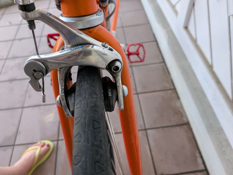 Used Gazelle Primavera 2000 Road & Gravel, Orange — image 9 of 20