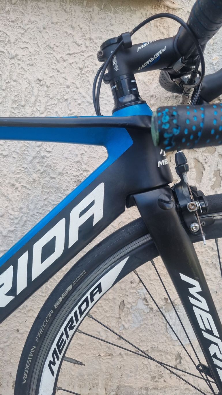 Gebrauchtes Merida REACTO 5000 2016 2016 Road & Gravel, Blau — Bild 4 von 5