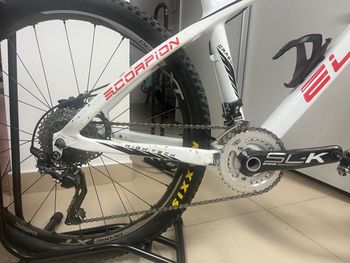 Used Elios Custom Shimano Deore XT 2015 Mountainbike, White — image 3 of 3
