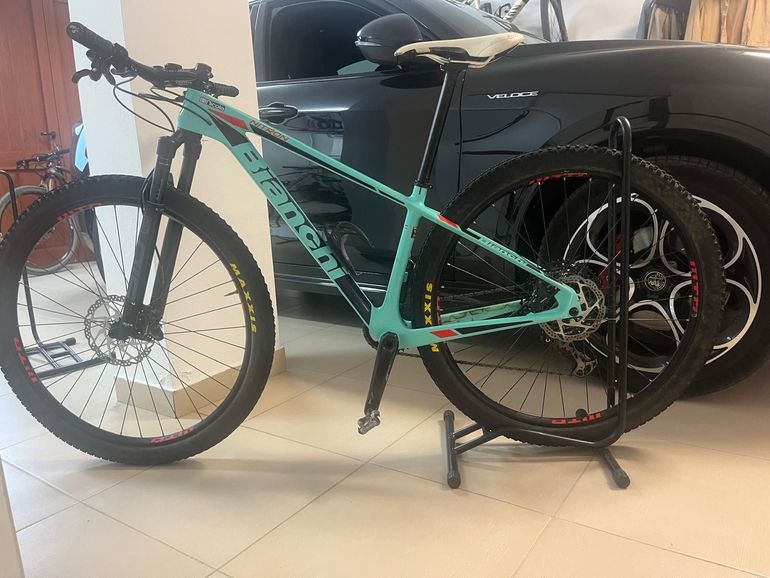 Bianchi Nitron 9.2 – XT/SLX 2020 2020 Mountainbike usato, Verde — immagine 2 di 3