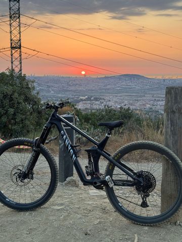 Used Canyon Strive CF 9.0 2020 2020 Mountainbike, Black — image 2 of 6