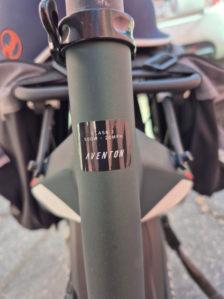 Used Aventon Sinch 2021 Urban, Green — image 10 of 11