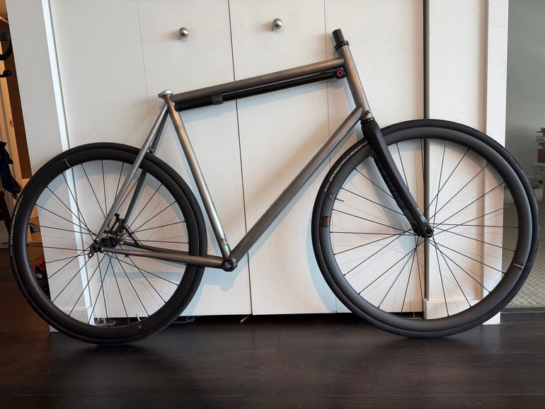 Used Serotta Custom Frameset 2026 2026 Road & Gravel, Light Gray — image 2 of 11