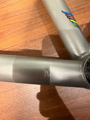 Used Serotta Custom Frameset 2026 2026 Road & Gravel, Light Gray — image 9 of 11