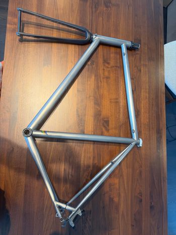 Used Serotta Custom Frameset 2026 2026 Road & Gravel, Light Gray — image 5 of 11