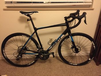 Used Giant Contend SL Disc 2 2017 2017 Road & Gravel, Black — image 3 of 8