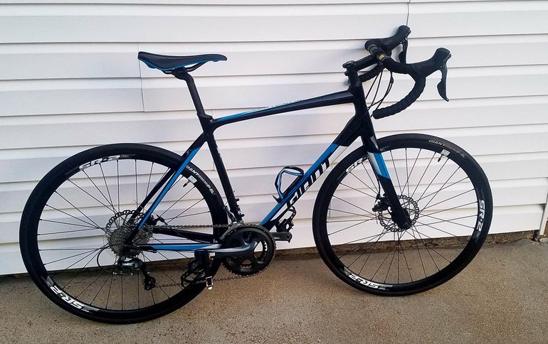 Used Giant Contend SL Disc 2 2017 2017 Road & Gravel, Black — image 8 of 8
