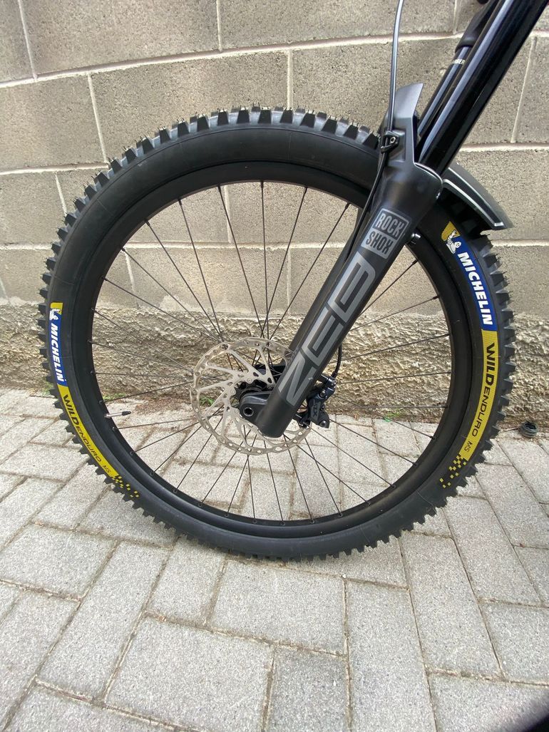R RAYMON Trailray 180 Pro 2025 2025 Mountainbike usato, Verde — immagine 8 di 13