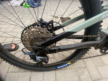 R RAYMON Trailray 180 Pro 2025 2025 Mountainbike usato, Verde — immagine 3 di 13