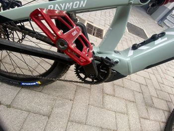 R RAYMON Trailray 180 Pro 2025 2025 Mountainbike usato, Verde — immagine 12 di 13