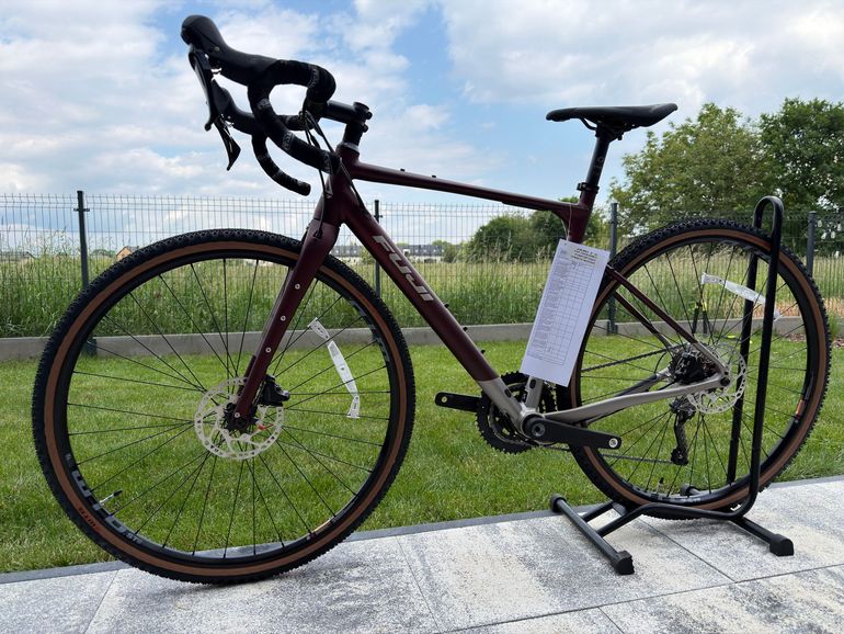 Fuji Jari 1.3 2025 2025 Road & Gravel usato, Rosso — immagine 4 di 21