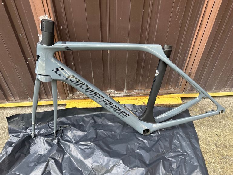 Used Lapierre Aircode drs Frameset 2023 Road & Gravel, Light Gray — image 2 of 4