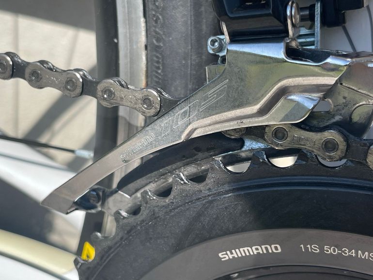 Used Look 566 Shimano 105 2012 Road & Gravel, White — image 13 of 13