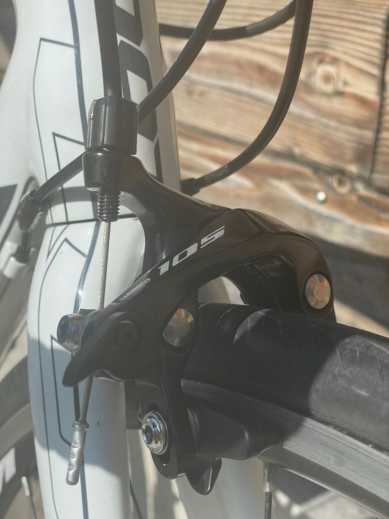 Used Look 566 Shimano 105 2012 Road & Gravel, White — image 5 of 13