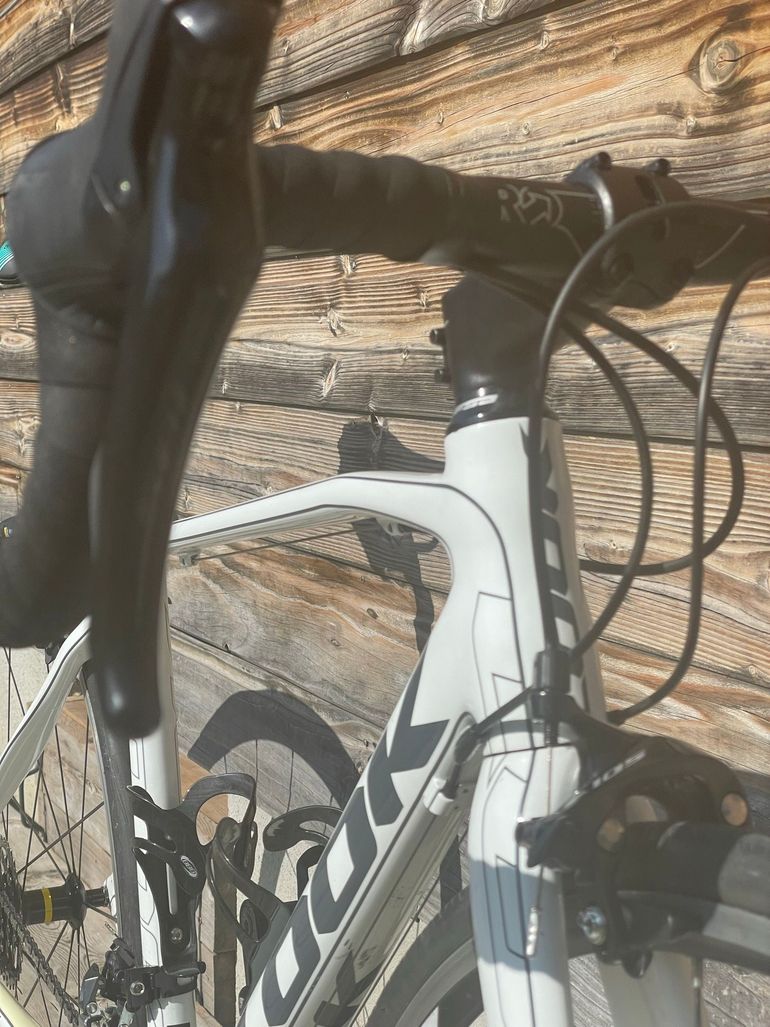 Used Look 566 Shimano 105 2012 Road & Gravel, White — image 4 of 13