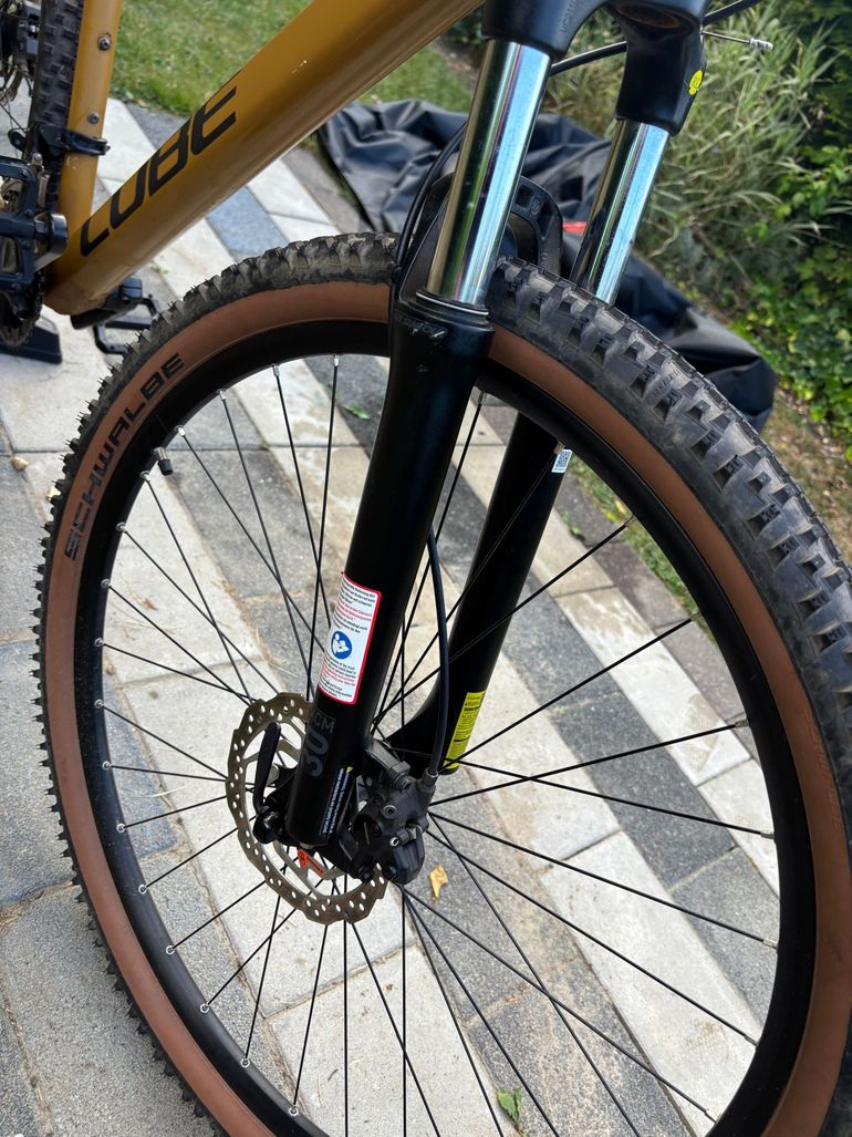 Used CUBE Aim Shimano Deore XT 2024 Mountainbike, Orange — image 12 of 14