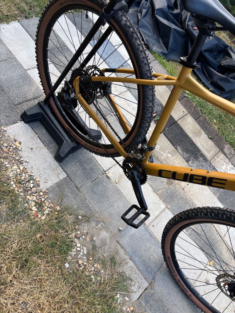 Used CUBE Aim Shimano Deore XT 2024 Mountainbike, Orange — image 5 of 14