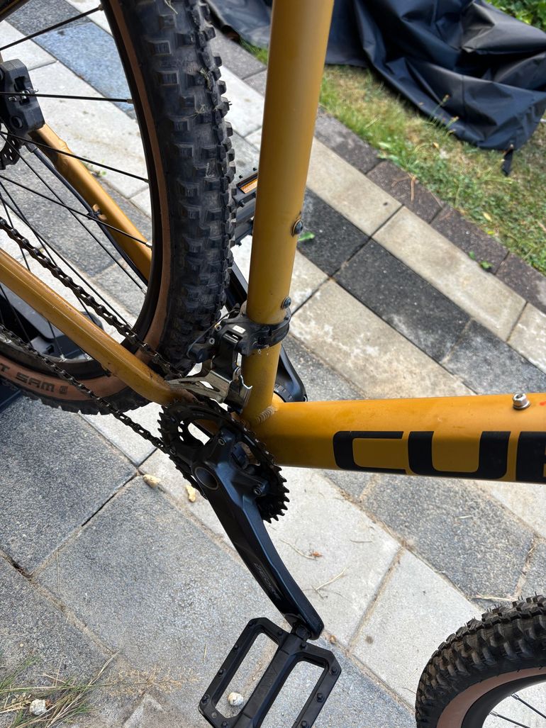Used CUBE Aim Shimano Deore XT 2024 Mountainbike, Orange — image 7 of 14