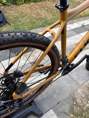 Used CUBE Aim Shimano Deore XT 2024 Mountainbike, Orange — image 13 of 14