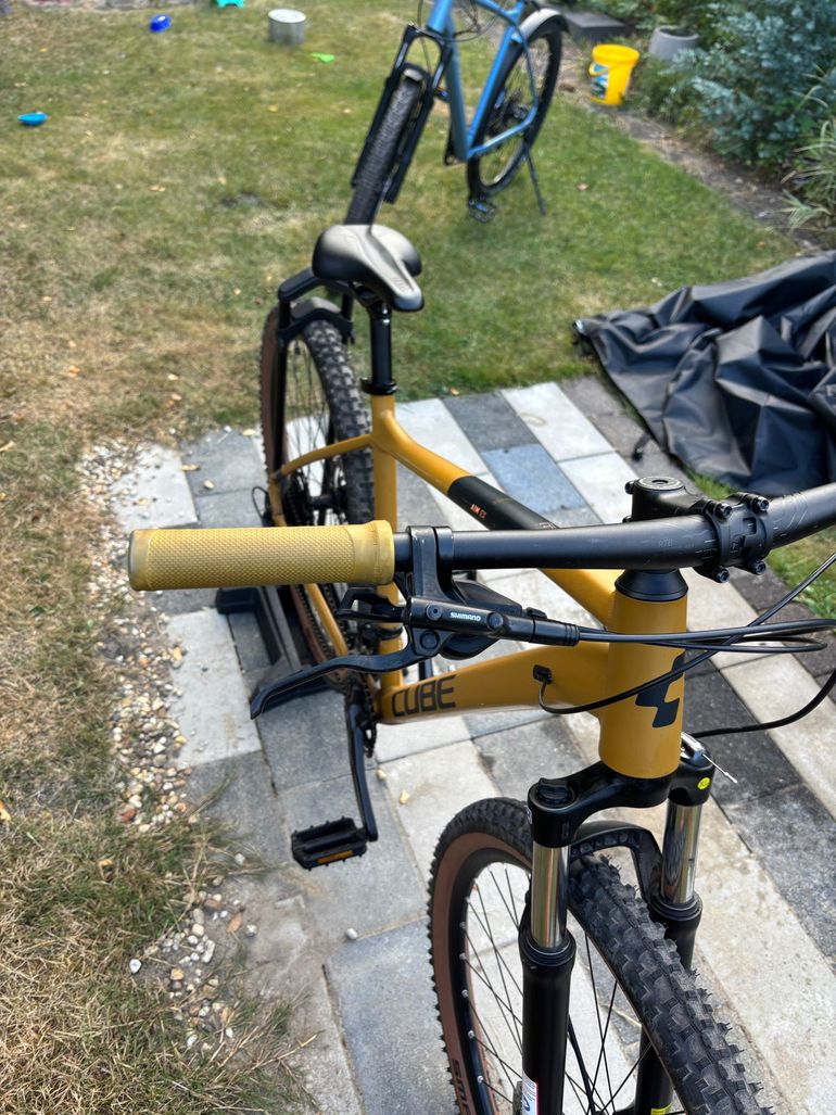 Used CUBE Aim Shimano Deore XT 2024 Mountainbike, Orange — image 3 of 14