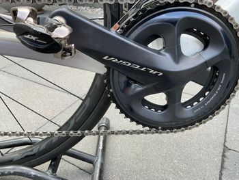 Used Stevens Izoard Shimano Ultegra 2021 Road & Gravel, White — image 9 of 15