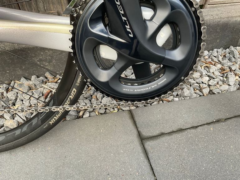 Used Stevens Izoard Shimano Ultegra 2021 Road & Gravel, White — image 13 of 15