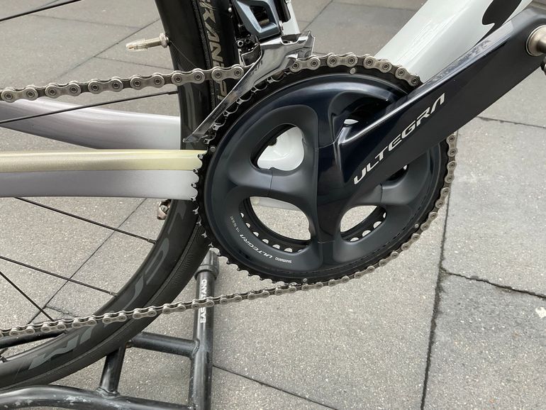 Used Stevens Izoard Shimano Ultegra 2021 Road & Gravel, White — image 14 of 15