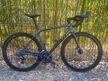 Brugt Giant Advanced Pro 1 Disc Black Diamond M 2022 Road & Gravel