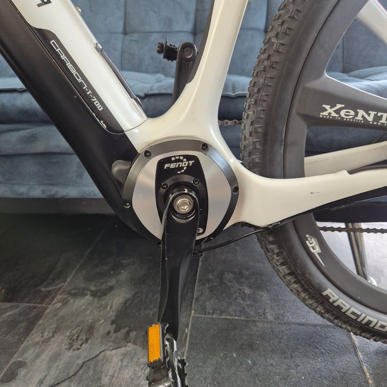 Gebrauchtes Porsche Custom Shimano Deore XT 2023 Mountainbike, Weiß — Bild 3 von 6