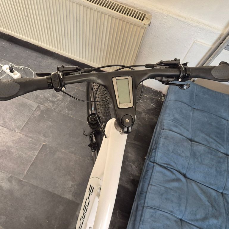 Gebrauchtes Porsche Custom Shimano Deore XT 2023 Mountainbike, Weiß — Bild 5 von 6
