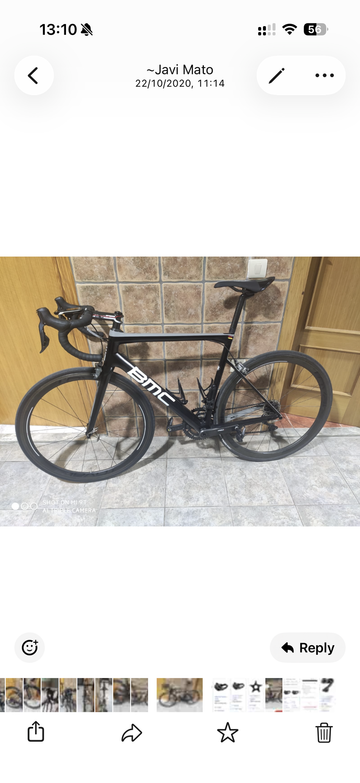 Used BMC Teammachine Shimano Ultegra Di2 2018 Road & Gravel, Black — image 2 of 5