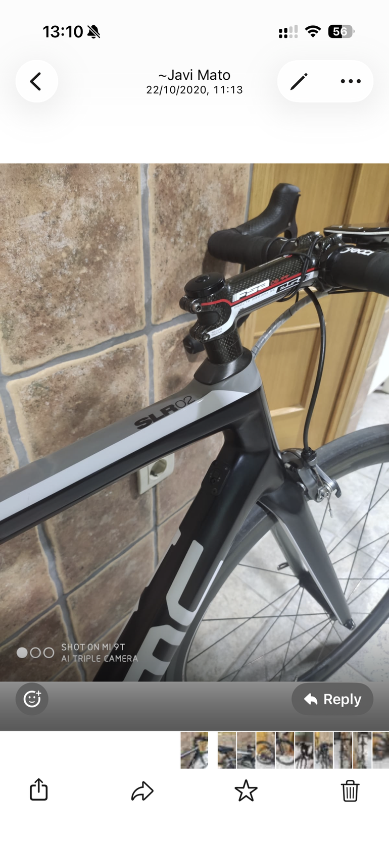 Brugt BMC Teammachine Shimano Ultegra Di2 2018 Road & Gravel — billede 3 af 5