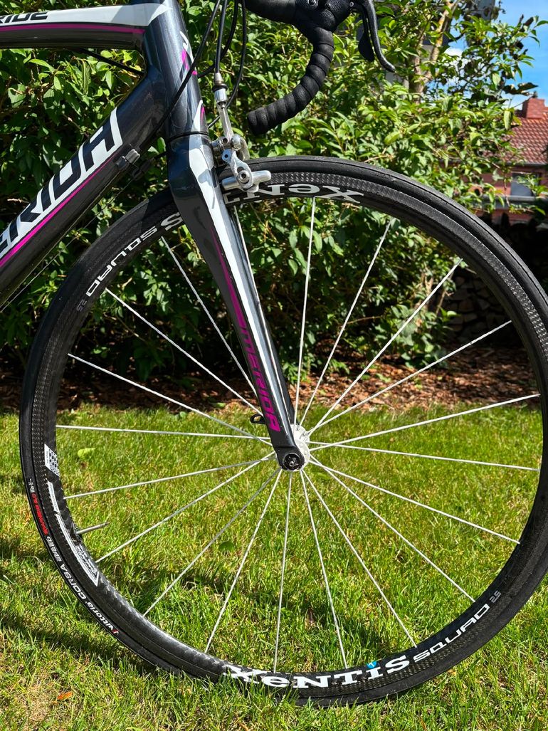 Merida Ride Campagnolo Chorus 2014 Road & Gravel usato, Grigio chiaro — immagine 4 di 6