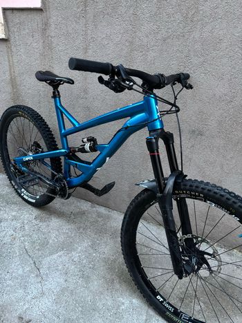 Used YT Industries Capra SRAM GX 2017 Mountainbike, Blue — image 2 of 3