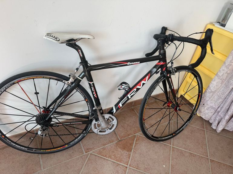 Gebrauchtes FRW Custom Shimano Ultegra 2005 Road & Gravel, Schwarz — Bild 4 von 8