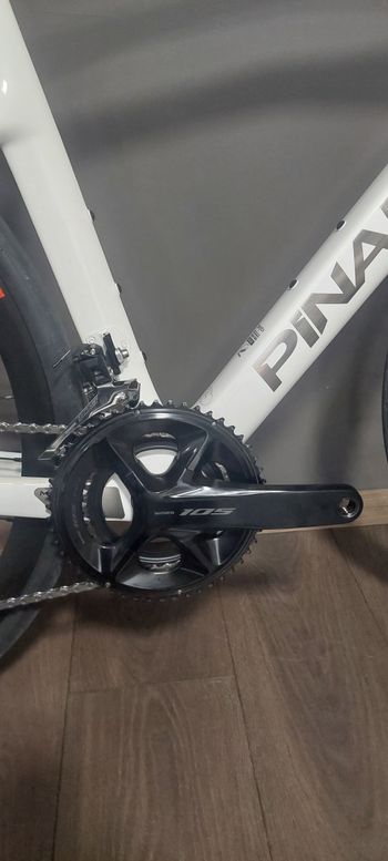 Pinarello X1 105 2026 2026 Road & Gravel usato, Bianco — immagine 6 di 6
