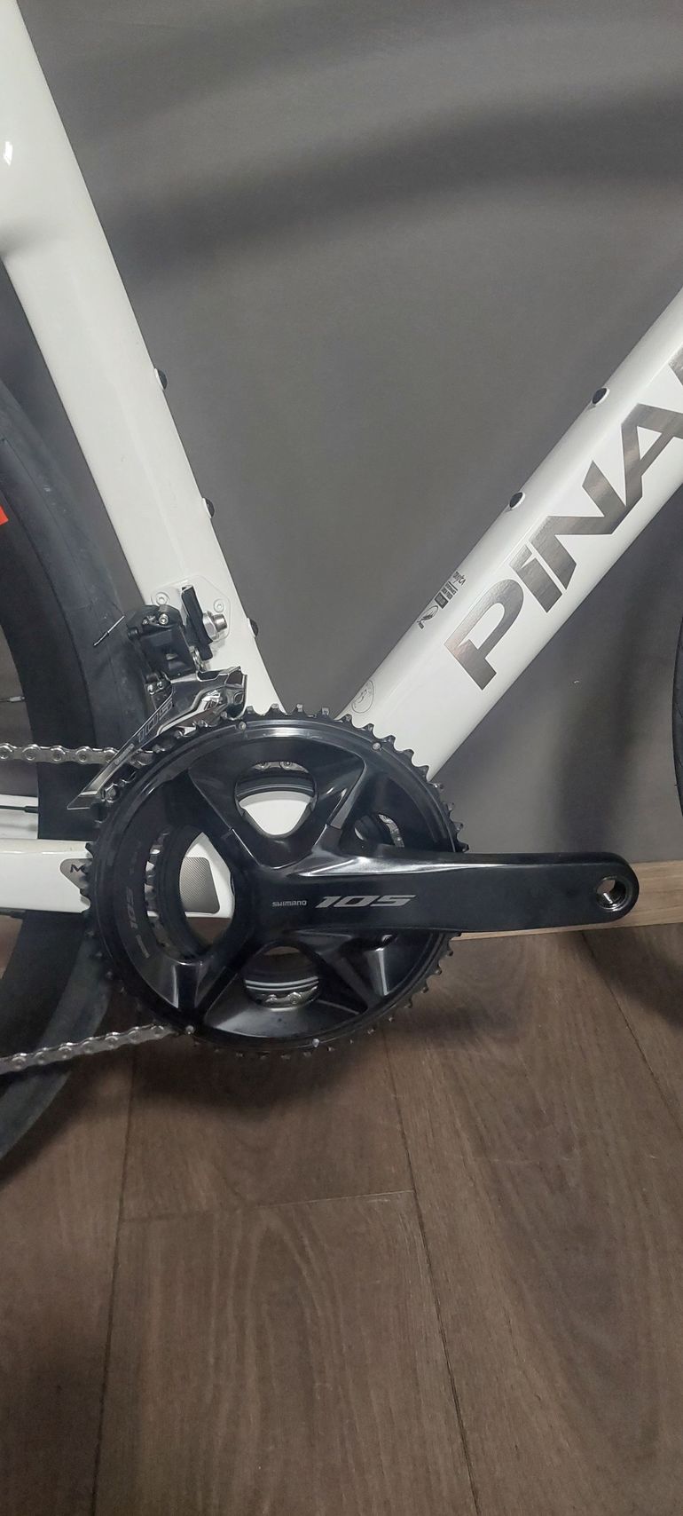 Pinarello X1 105 2026 2026 Road & Gravel usato, Bianco — immagine 6 di 6