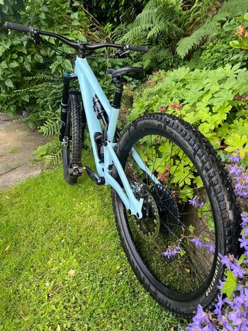 Specialized Stumpjumper EVO Comp 2022 2022 Mountainbike usato, Blu — immagine 4 di 11
